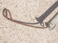 Braccetti curvi lunghi 1.60m in acciaio zincato