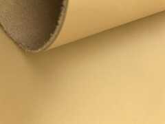 Cuoio giallo limone per artigianato