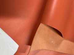 Scampoli pelle a vacchetta colore arancione – AN3