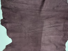 Pelle camoscio bordò per artigianato – KC4