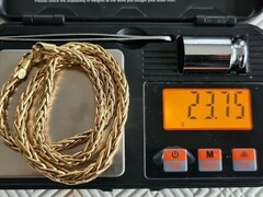 Collana e bracciale in oro 18k 36,28 grammi