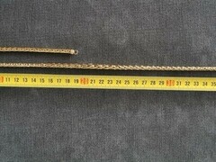 Collana e bracciale in oro 18k 36,28 grammi
