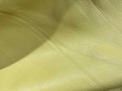 Pelle nappa giallo limone per artigianato