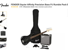 FENDER Squier Affinity Bass