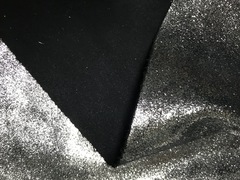 Pelle glitterata argento - PL22