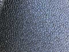 Pellame antracite polvere di glitter - NL7