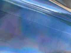 Pellame laminato effetto cromo fluorescente – DM3