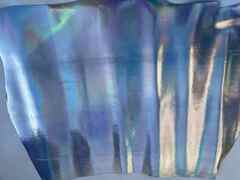 Pellame laminato effetto cromo fluorescente – DM3