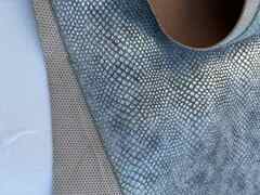 Pelle stampa pitone accoppiata con ecopelle – SO7