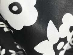 Pellame stampato a fiori da pelletteria  - VF4