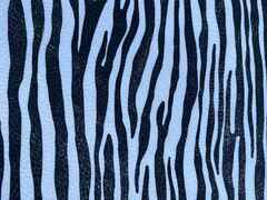 Pelle di vitello stampa zebra per Artigianato