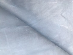 Pelle vitello in crust bleu per Artigianato
