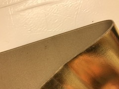 Nastro elastico oro altezza CM 80