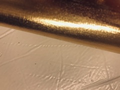 Nastro elastico oro altezza CM 80