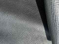 Scampolo pelle vitello nero bottalato – J20