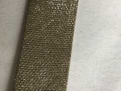 Tomaie glitterate oro brillante per zoccoli donna