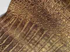 Scampolo pelle Cocco oro effetto vintage – YR5