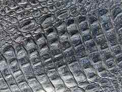 Scampolo pelle Cocco nero effetto vintage – YR6