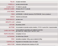 Bicicletta Elettrica Esperia, Donna, ruote 24"