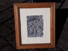 disegno a matita artista Guido Borgianni