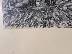 disegno a matita artista Guido Borgianni