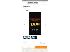 Taxi Bergamo e provincia