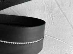 Cerniere lampo in metallo 25 cm nero – CN5