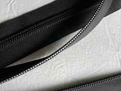 Cerniere lampo in metallo 25 cm nero – CN5