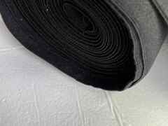 Scampolo fascia elasticizzata nera H 400 mm