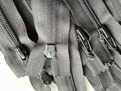 Cerniere lampo in nylon nero da Cm 20