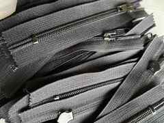 Cerniere lampo in nylon nero da cm 12