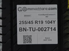 4 PNEUMATICI CONTINENTAL 255/45 R19 104Y TU002714