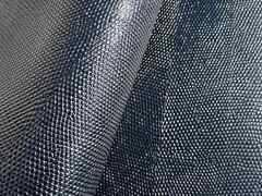 Pelle di vitello nero stampata lucertola