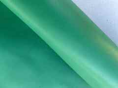 Scampolo pelle vitello verde per Artigianato