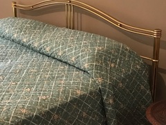 Letto in ottone