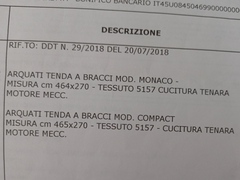 Tende da esterno motorizzate vendo anche singole