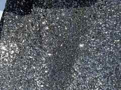 Glitter colore nero per calzatura e pelletteria
