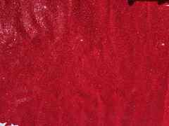 Glitter colore rosso per calzatura e pelletteria