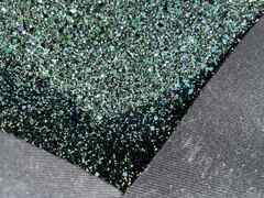 Glitter verde smeraldo per calzatura e pelletteria