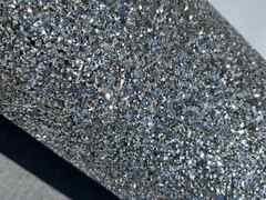 Tessuto glitter colore argento per Artigianato