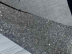 Tessuto glitter colore argento per Artigianato