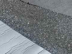 Tessuto glitter colore argento per Artigianato