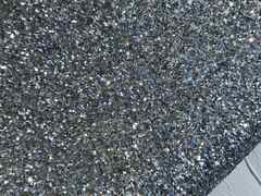 Tessuto glitter colore argento per Artigianato