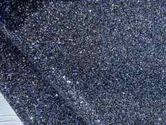 Glitter colore bleu per calzatura e pelletteria