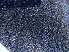Glitter colore bleu per calzatura e pelletteria