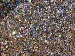Tessuto glitter colore oro per Artigianato