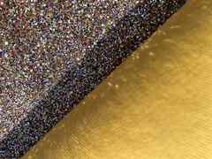 Tessuto glitter colore oro per Artigianato