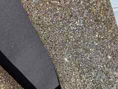 Tessuto glitter colore platino per Artigianato