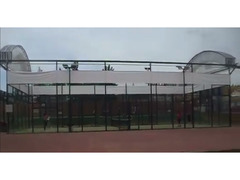Copertura per campi da padel