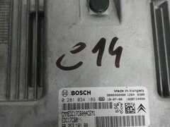 Ecu peugeot partner berlingo 0281034189 9825318180 edc17c60